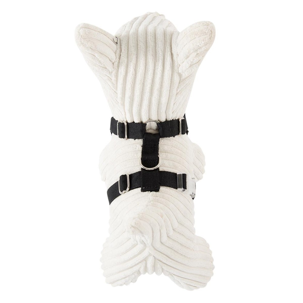 Winston Manner Designer Dog Harness in Rouge Pom Pom Size Medium