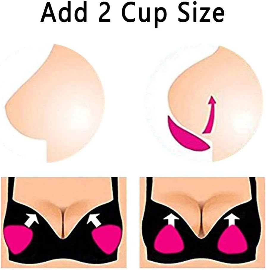 Silicone Bra Inserts Large Bra Inserts Silicone Add 2 Cup Size Bra Padding Bust