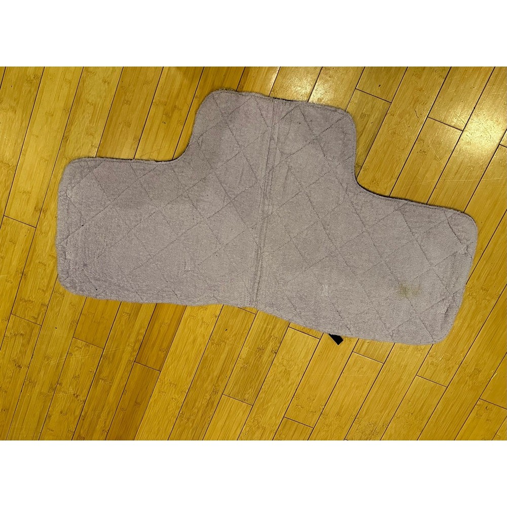 Solid Purple English Saddle Pad