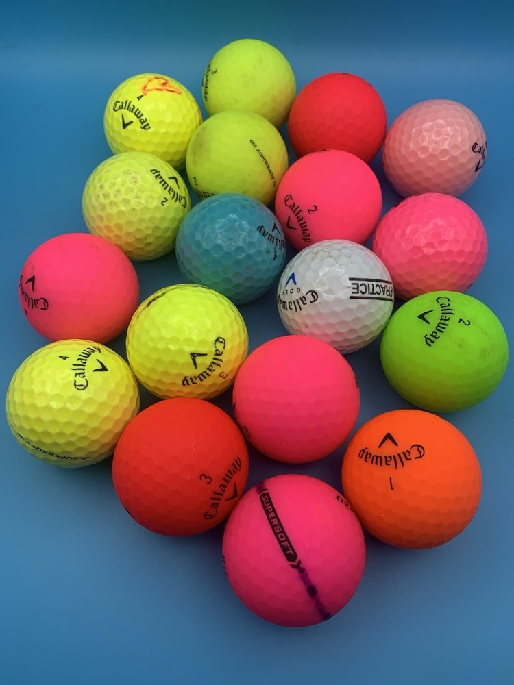 Used Callaway Golf Balls (18) [A]
