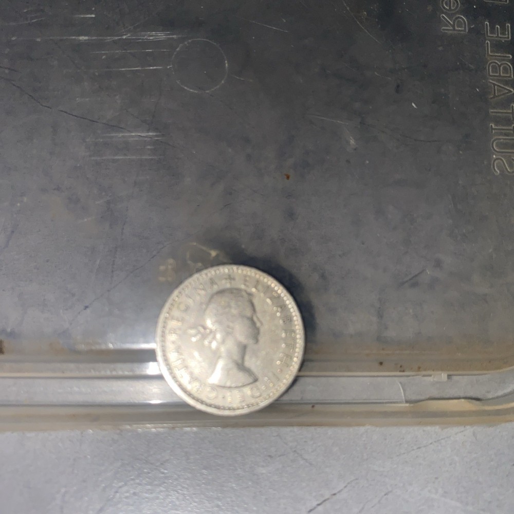 1959 Sixpence Coin