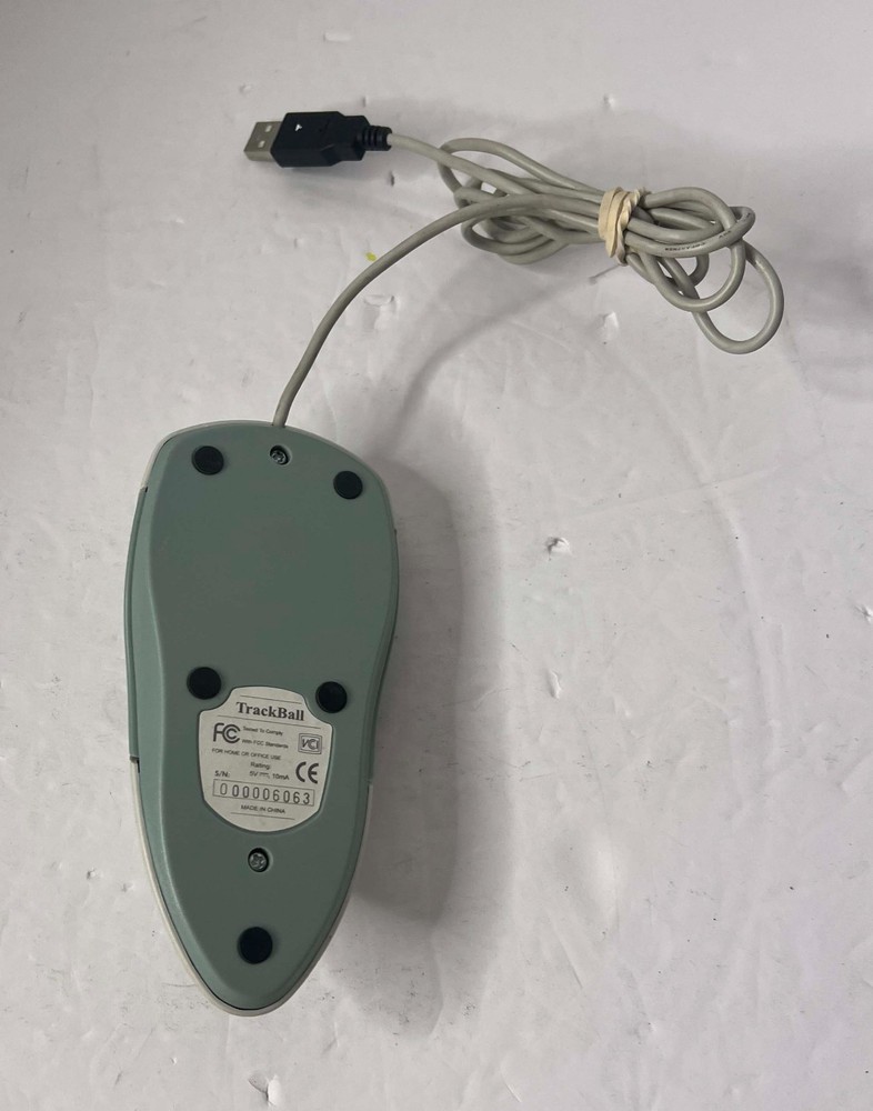 RARE INLAND TRACKBALL USB WIRED COMPUTER MOUSE
