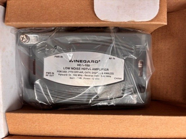WINEGARD - HDA-100 - 15 dB Gain Distribution Amplifier