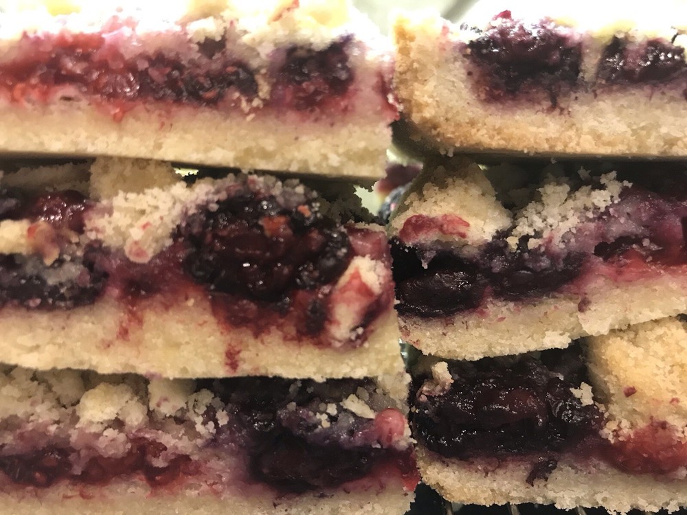 12 Mixed-Berry Crumble-using Organic Mixed Berries