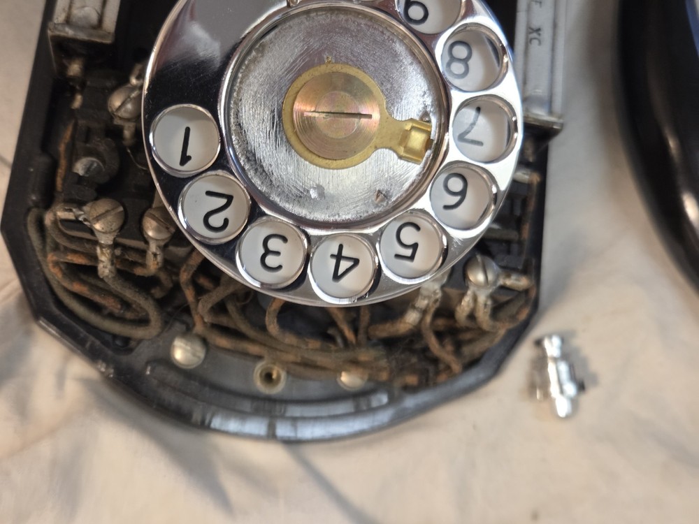 Automatic Electric Black Model 35 Wall Telephone.