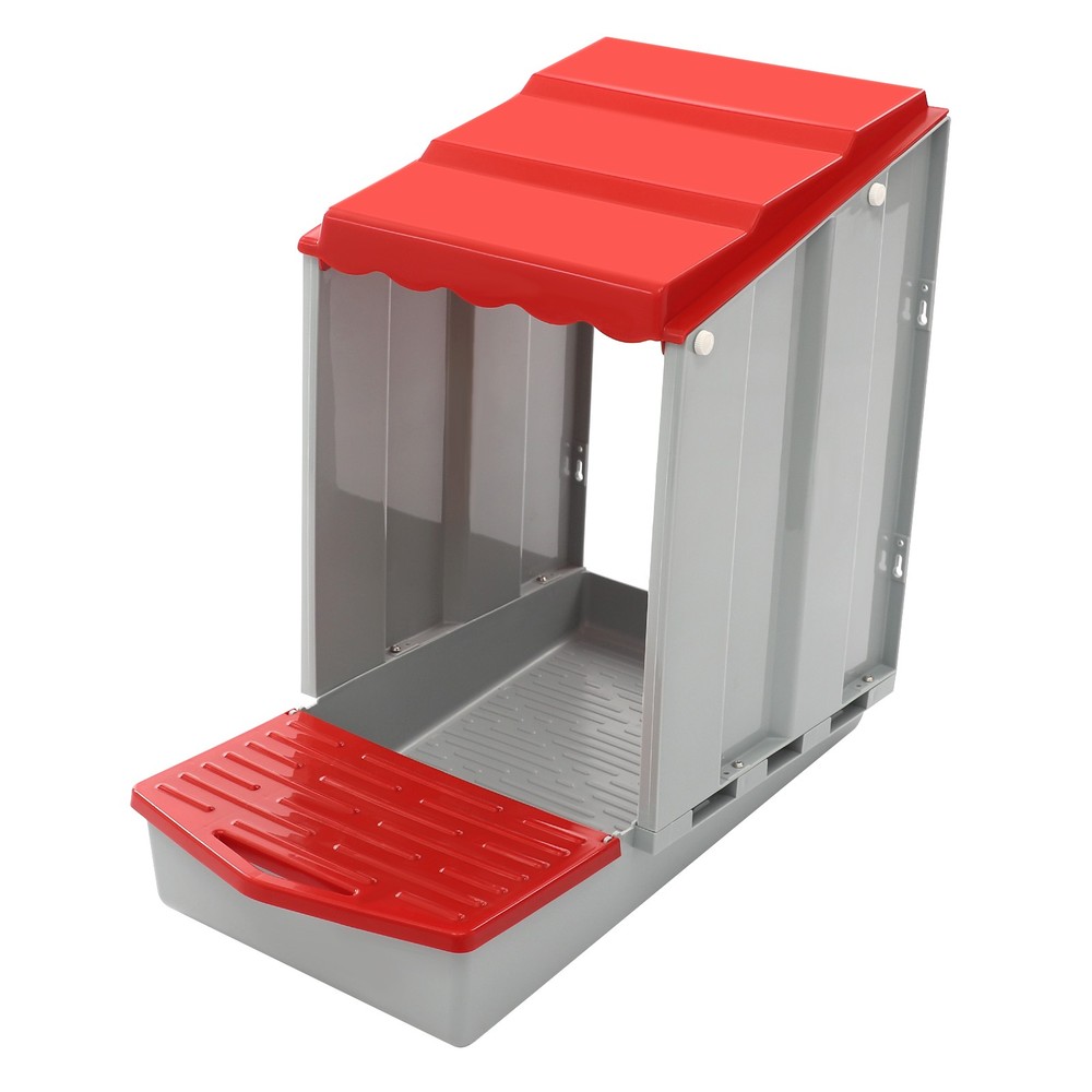 3-Compartment Chicken Nesting Box for Efficient Egg Laying and Easy Collection