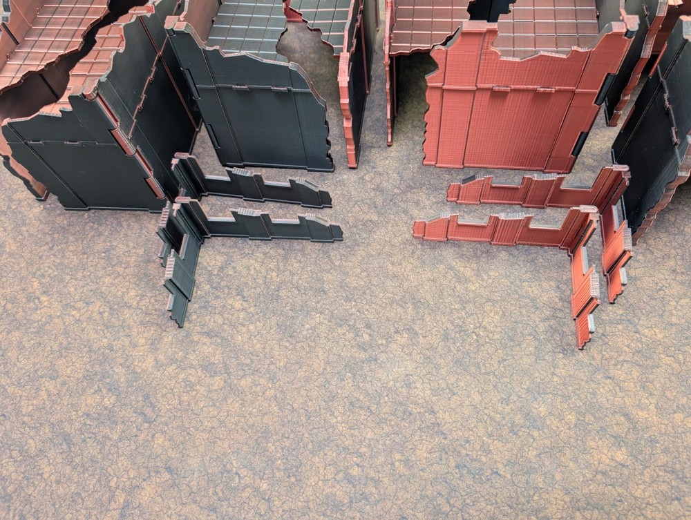 Warhammer 40k - Complete Competitive Terrain Set - Modular Ruins Set