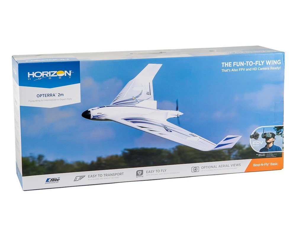 E-flite Eflite Opterra BNF Bind In Fly 2M 2 Meter Wing RC Airplane EFL111500