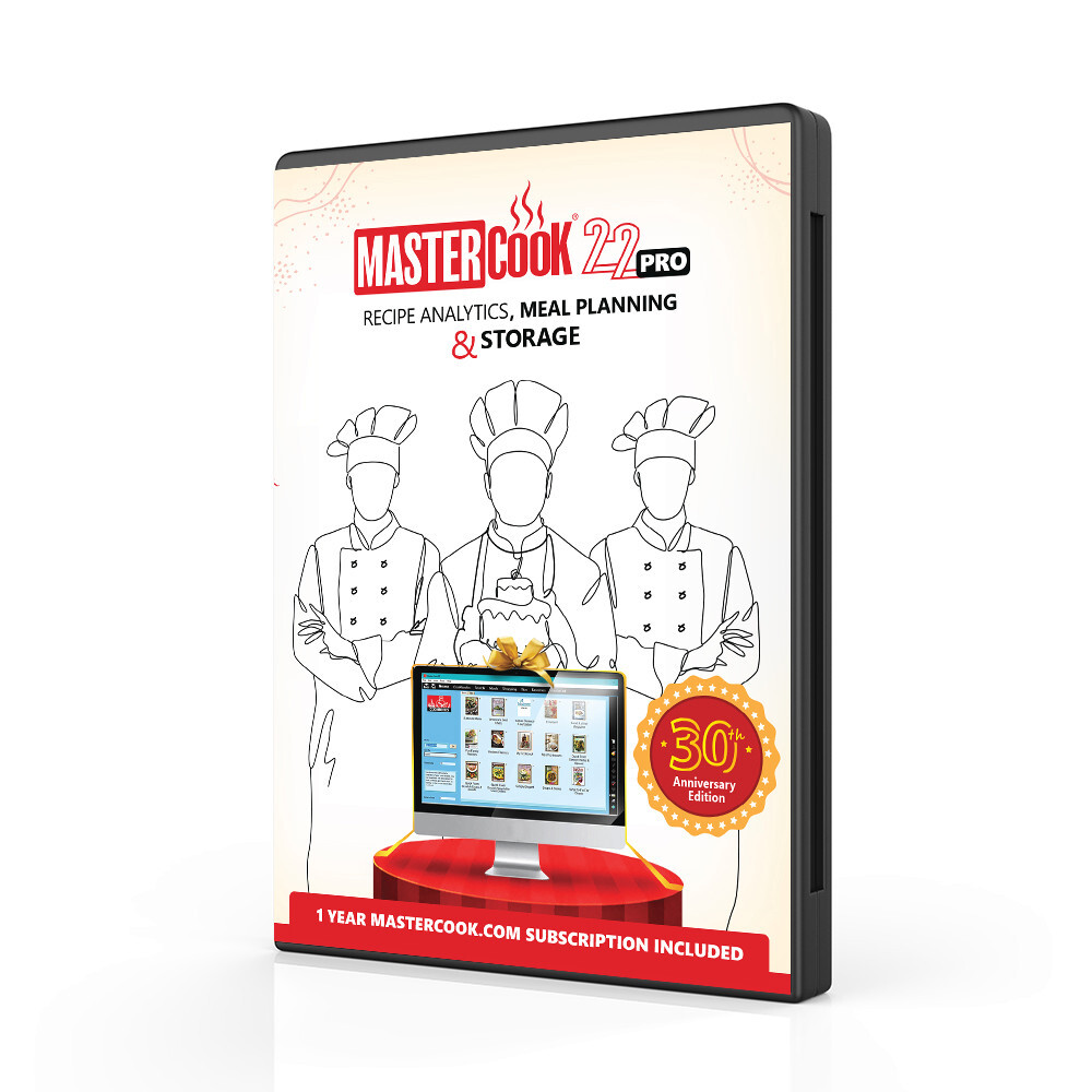 MasterCook 2022 PRO for PC DVD NEW!