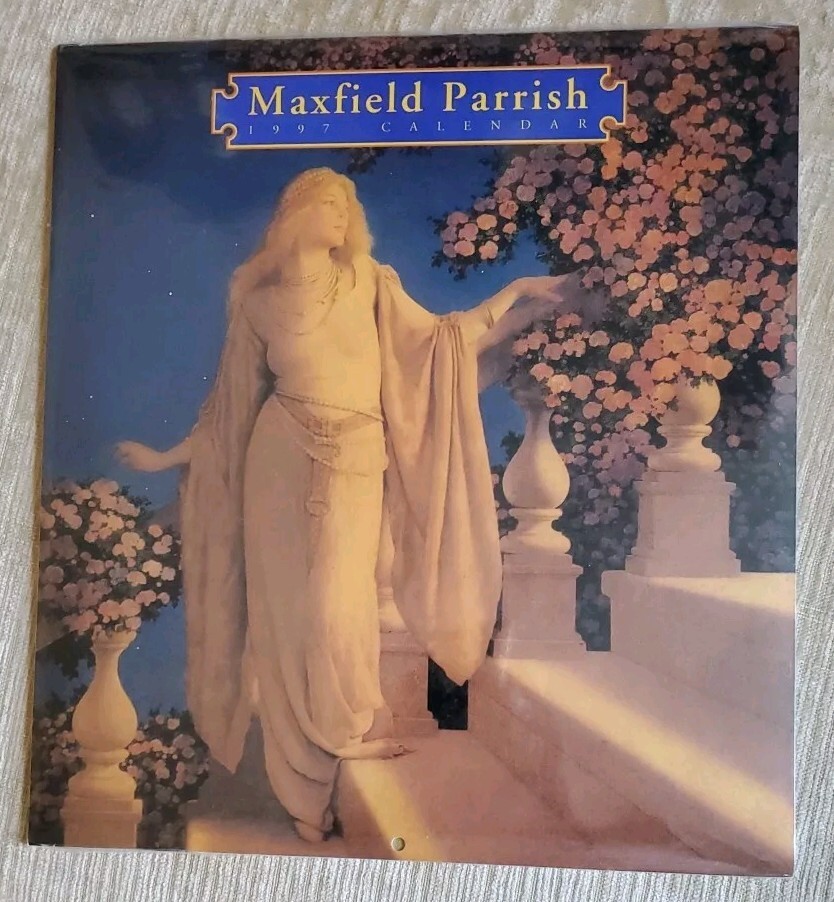 1997 Maxfield Parrish calendar FACTORY SEALED Pomegranate