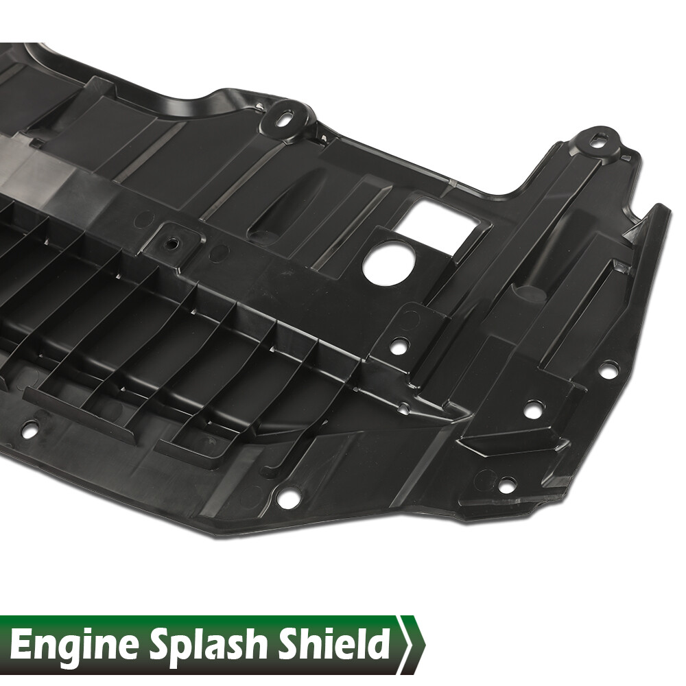 Fit For 2013-2015 Nissan Altima Front Engine Splash Shield Under Cover Black