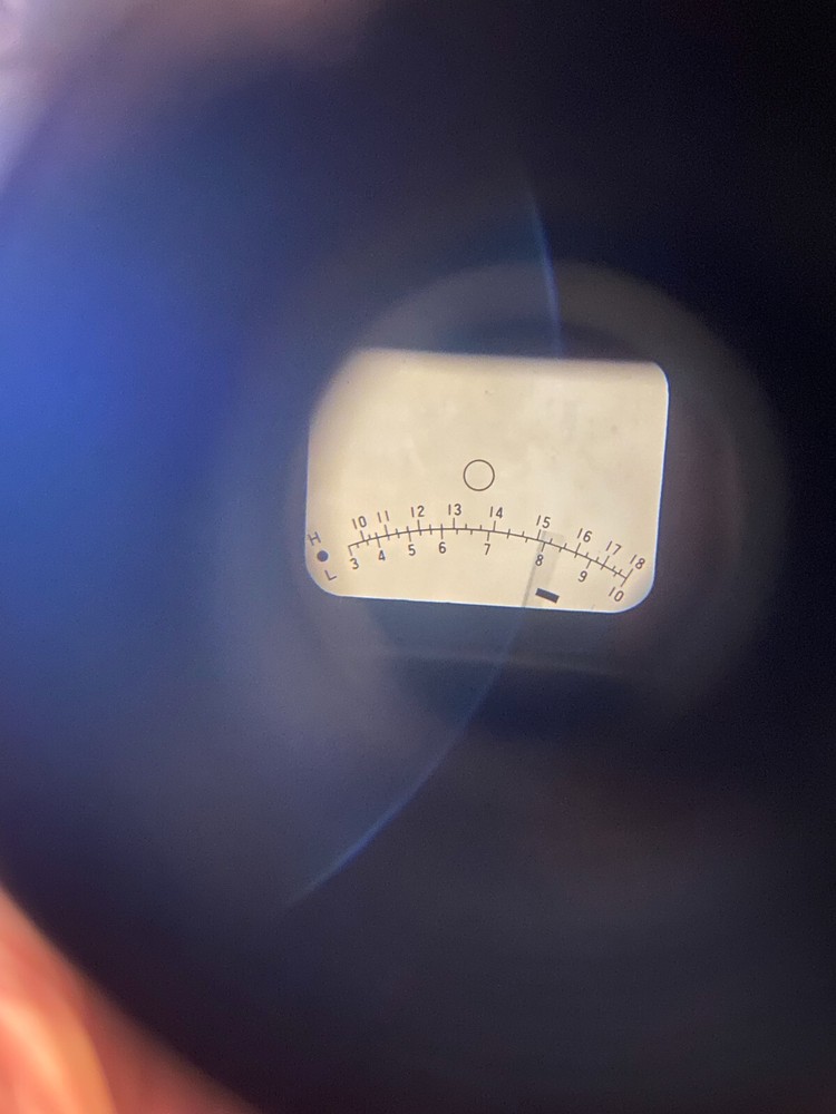 SOLIGOR SPOT SENSOR Metal Analog Spot Light Meter w/Cover - Tested Working