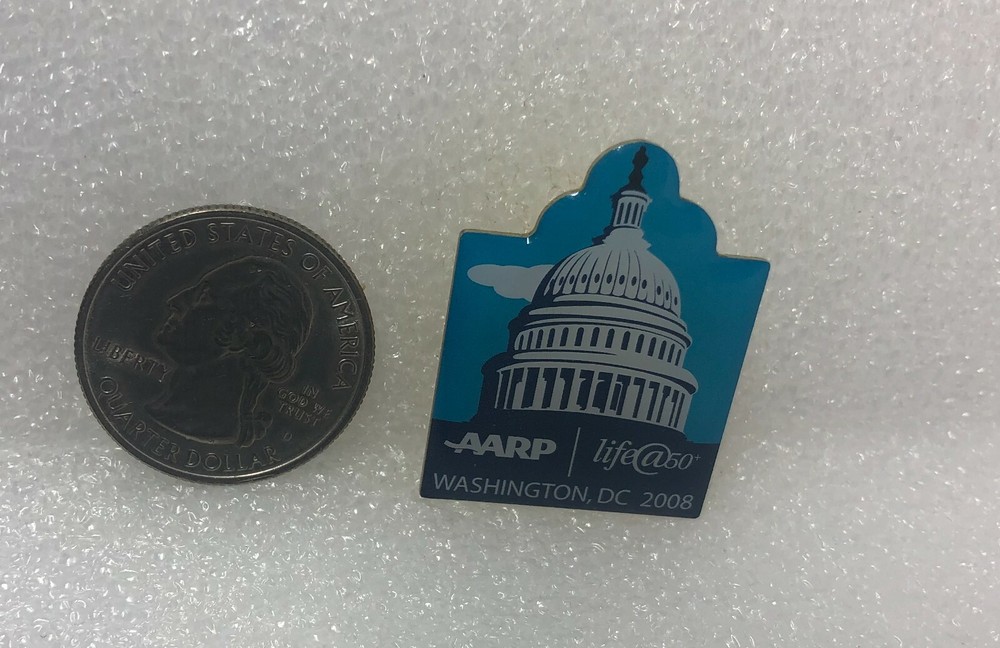 2008 AARP Washington DC Pin
