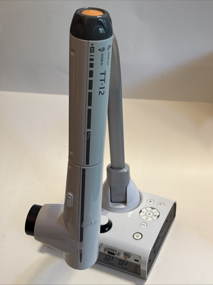 Elmo TT-12 Interactive Document Camera TESTED, NOT WORKING, PARTS ONLY