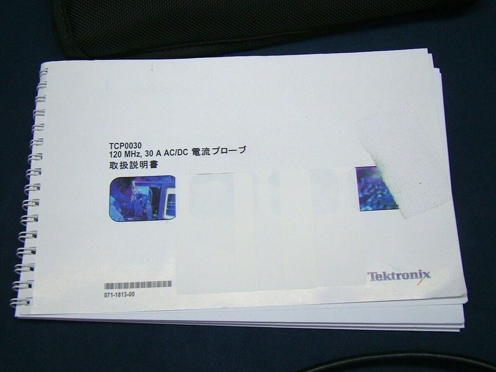 Junk Not Working tektronix TCP0030 Current Probe 120MHz 30A
