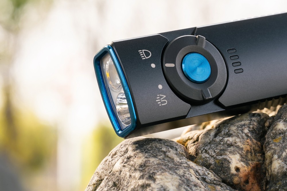 Olight Arkfeld UV + White LED Flashlight, 1000 Lum, 5 Brightness, Neutral White