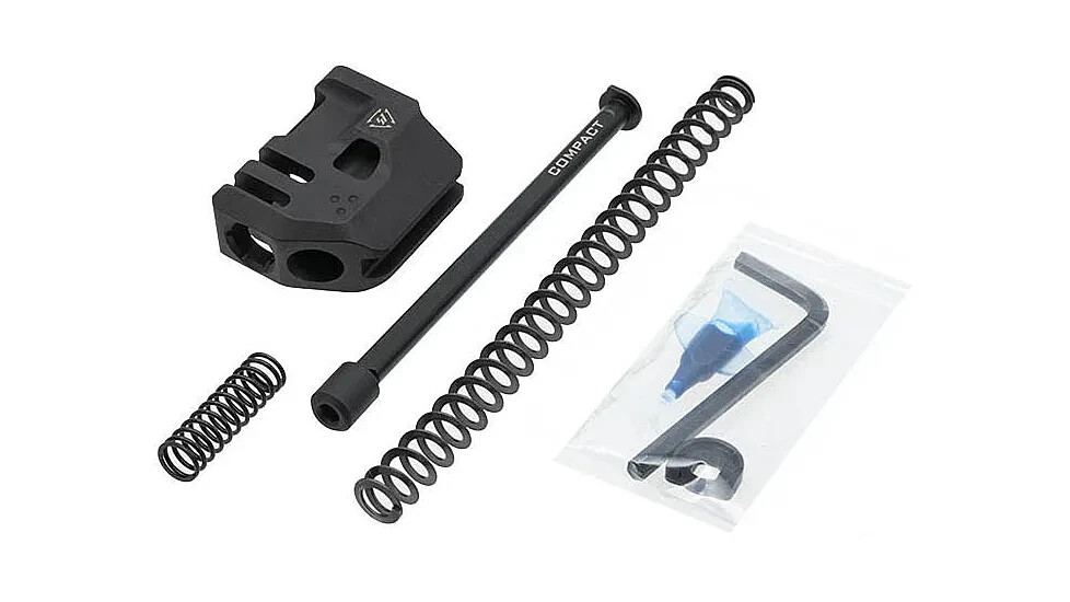 Strike Industries Glock 19 Gen3 Compact Mass Driver Compensator - SI-G3-MDCOMP-C