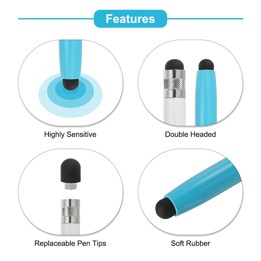 Stylus Pens for Touch Screens for Universal Touch Devices, Gradient Blue