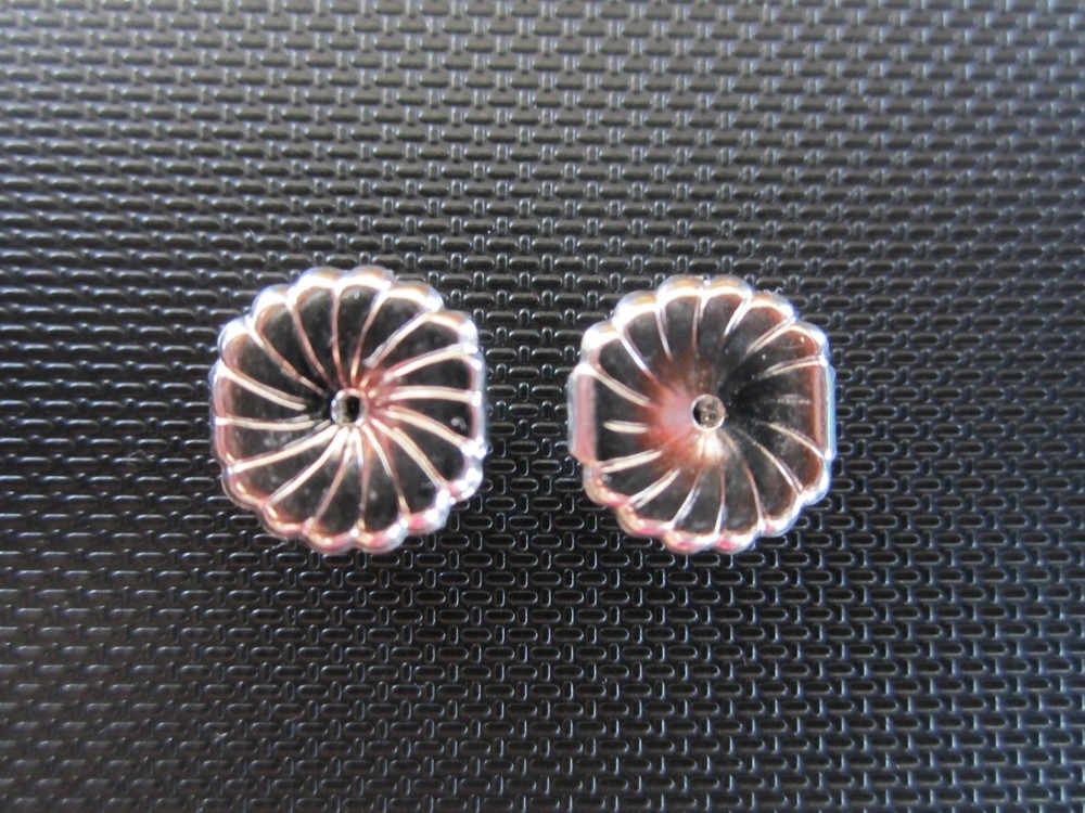 10MM Sterling Silver MONSTER LARGE SAFETY EARRING BACKS