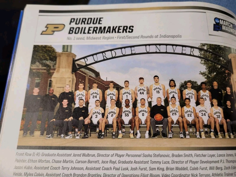 2024 NCAA March Madness Championship Guide Program All 68 Teams