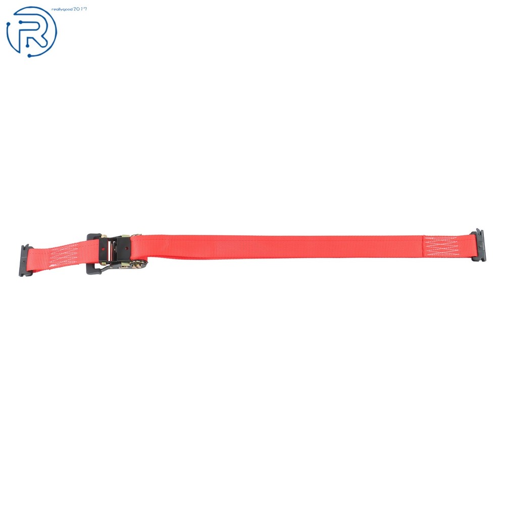 Durable E Track Wheel Chock System 8' Red Ratchet Tie Down Straps Secure Cargo