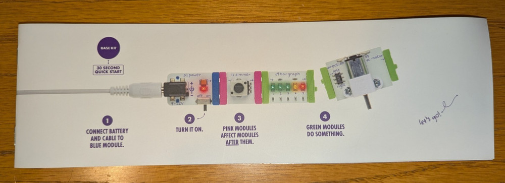 LittleBits Base Kit 10 Modules Learn Circuits In Seconds Build Projects STEM