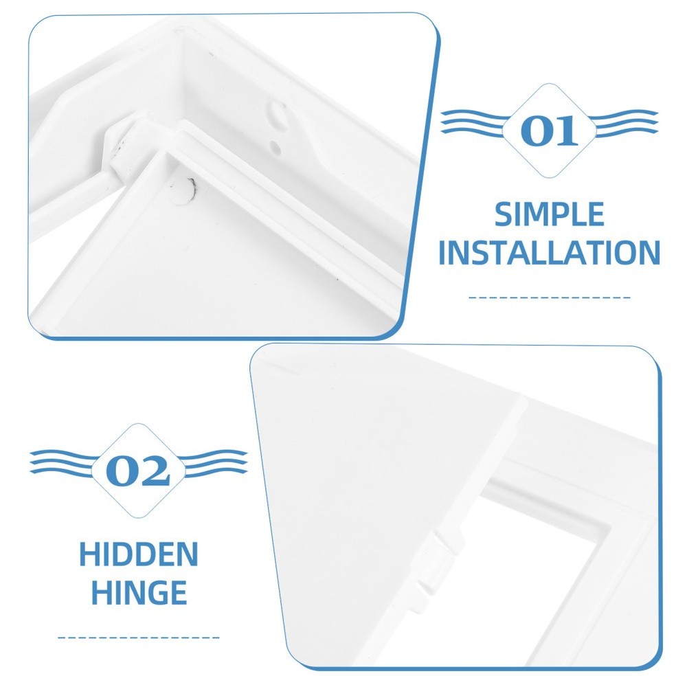 Access Door Panel For Drywall Ceiling And Wall White ABS Material Cover