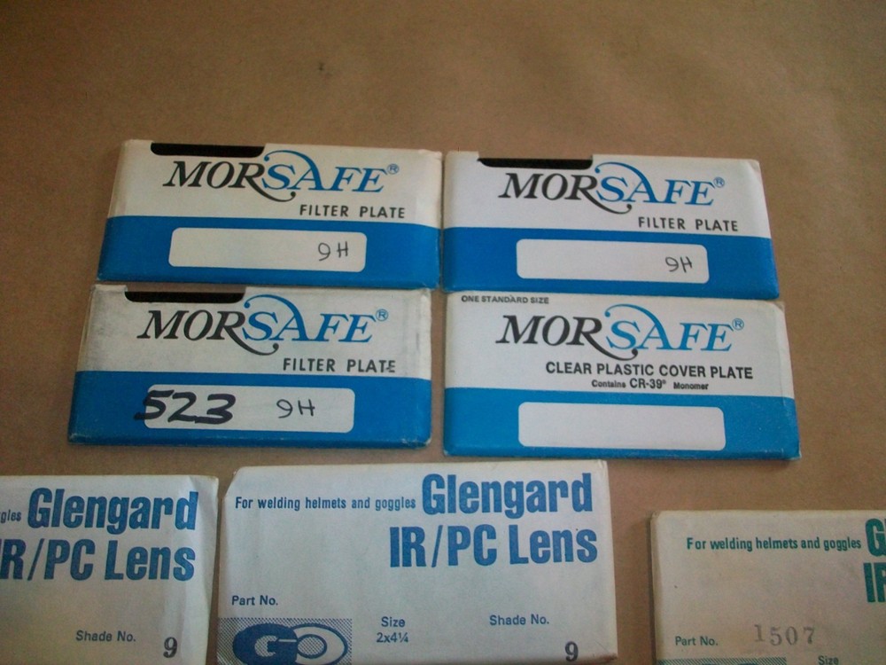 15pc Welding Filter Plate 2 x 4 1/4 Shade #9 NEW