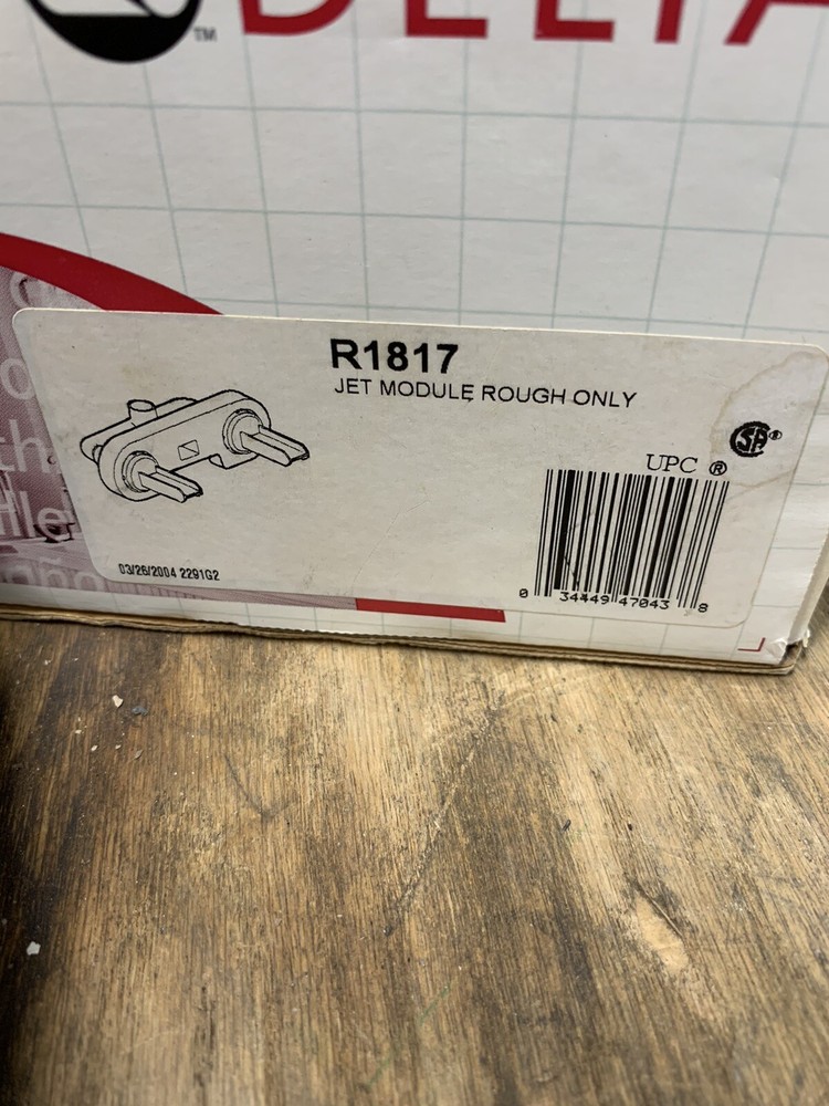 Delta R1817 Jet Module Rough Only