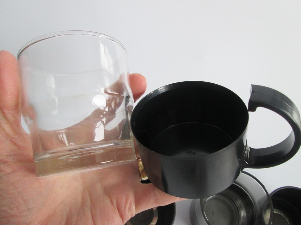 Set 2 Personal Coffee Tea Maker by Enjoy Coffee Cup Filter Net Single Serving