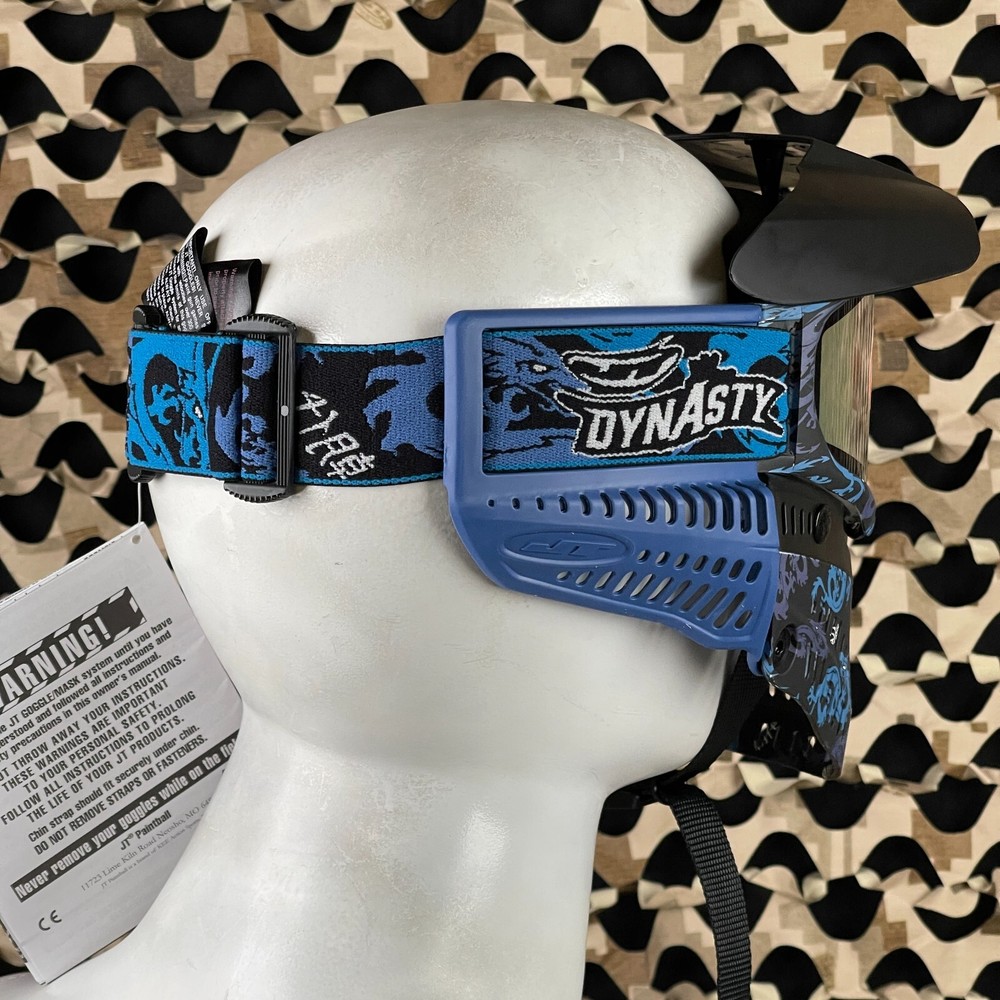 JT ProFlex Paintball Mask - Dynasty Black