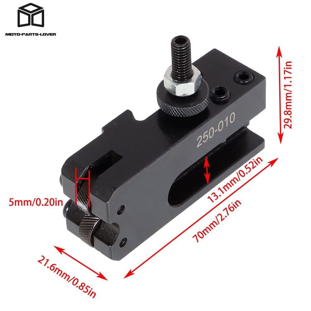 2 Pack Quick Change Tool Post For Lathe Turning Facing Holder OXA 250-010 #10