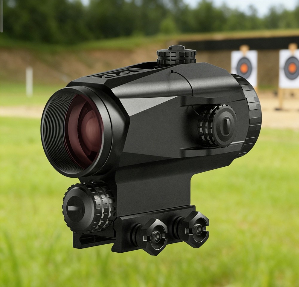 Swampfox Trihawk 3x30 Prism Scope Red BDC Reticle New