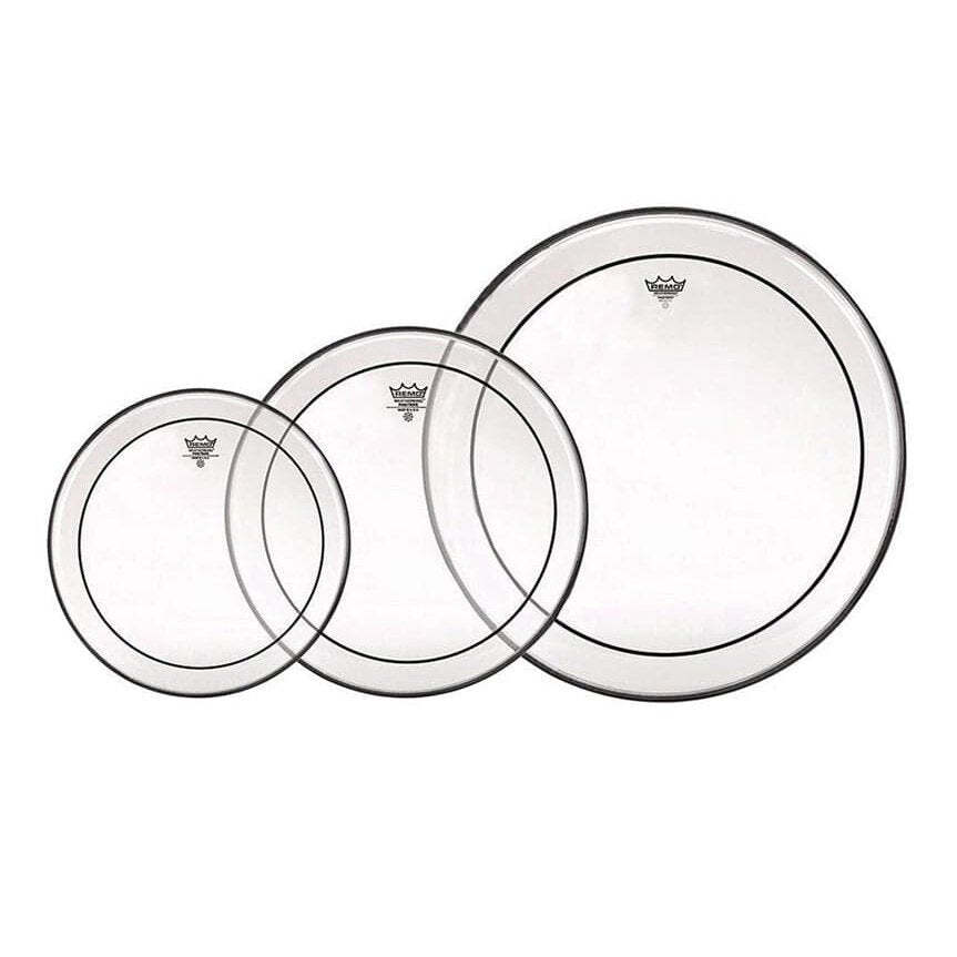 Remo Pinstripe Clear Drumhead Pack 12/13/16