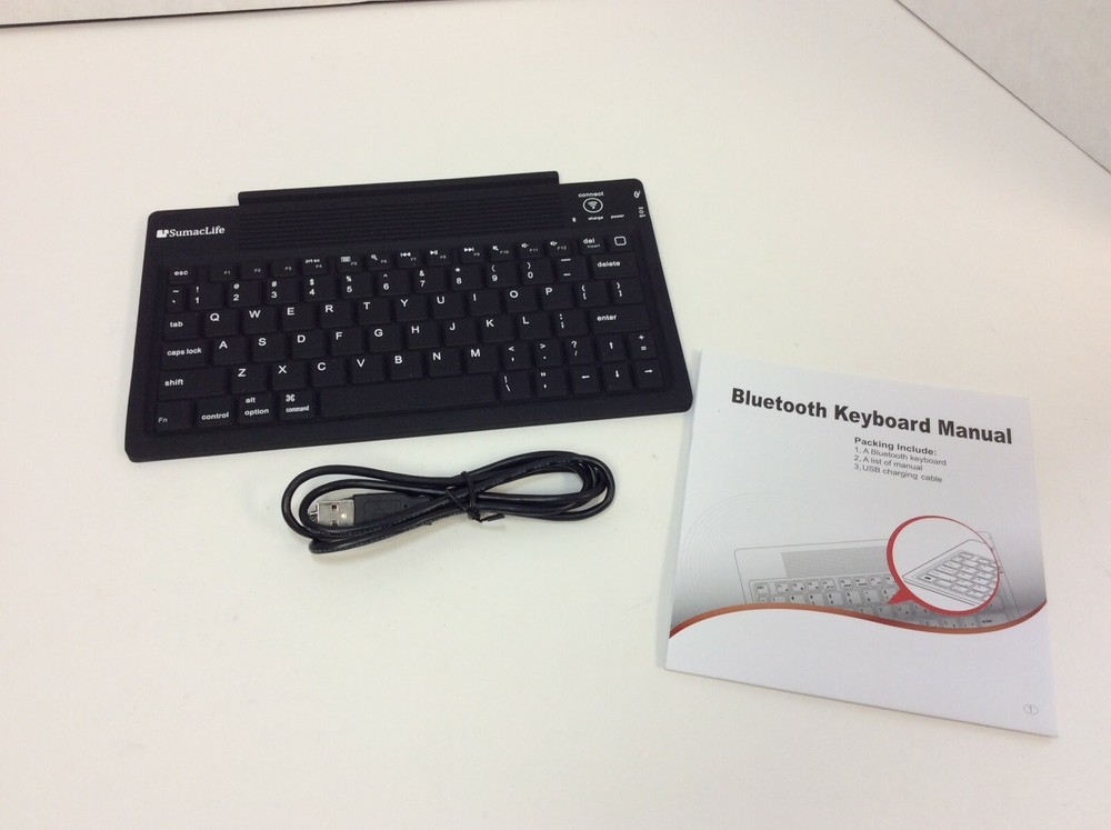 SumacLife Wireless Bluetooth Keyboard set-USED; specially designed for iPAD