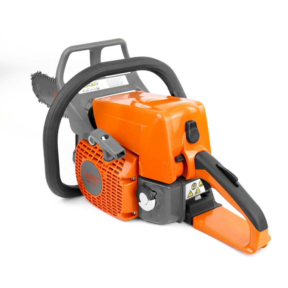 45.4cc Gas Powered Chainsaw with 16'' Guide Bar Chain 2-Stroke Engine Cut Wood