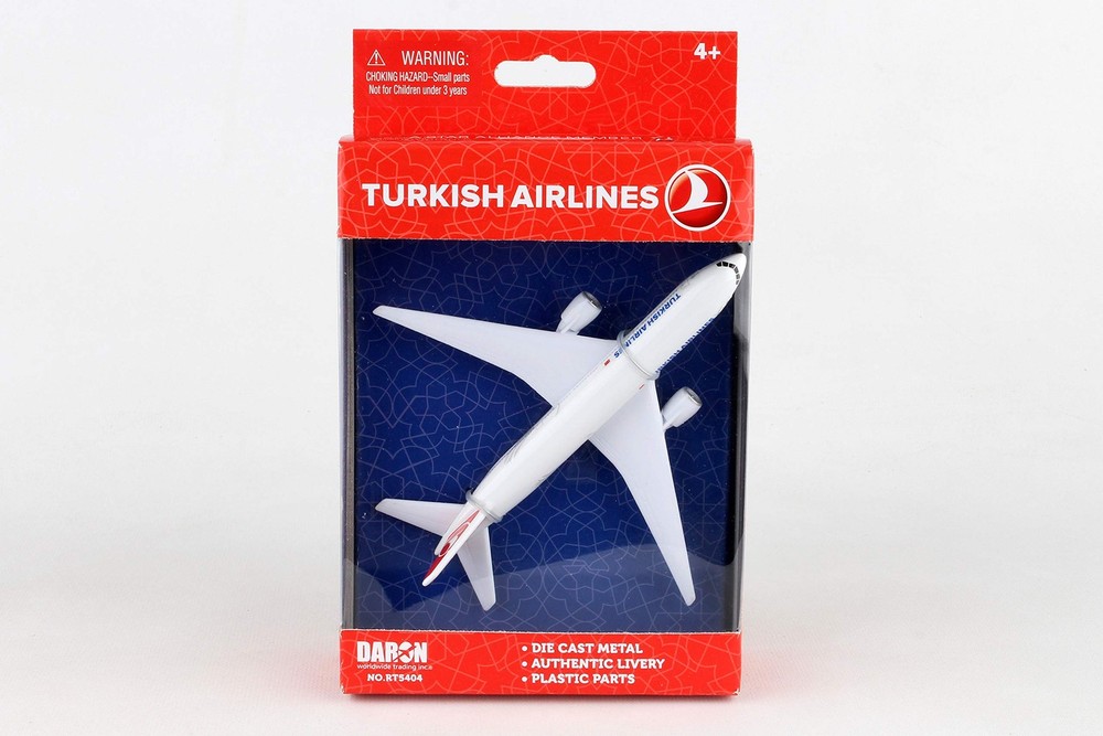 Daron Turkish Airlines Single Plane RT5404 Medium Turkish, Thy