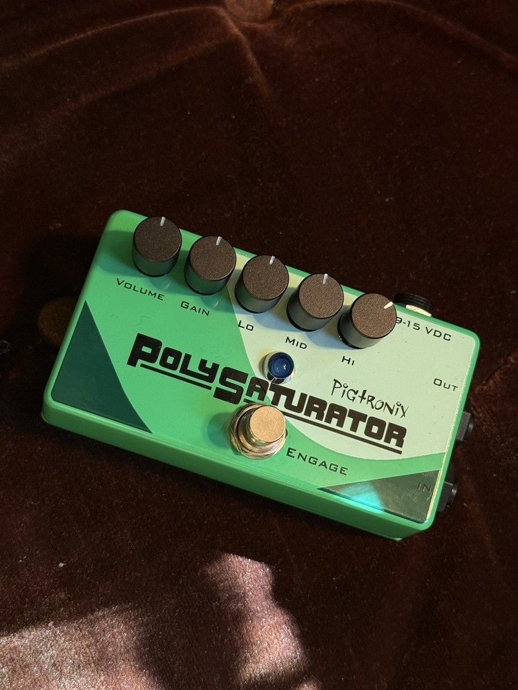 NEW Pigtronix PolySaturator 2013 Green
