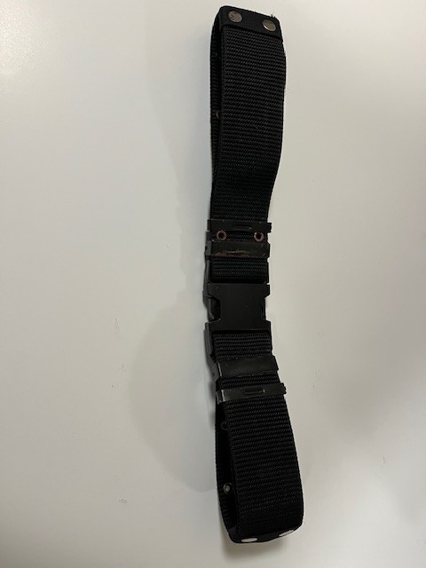 K-2 Military Tactical Black Web Belt (Black)