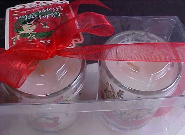 Funny Reindeer Votive Candle