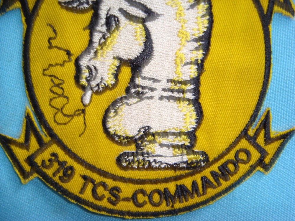 PATCH USAF 319th TCS COMMANDO HAVE GOON WILL TRAVEL