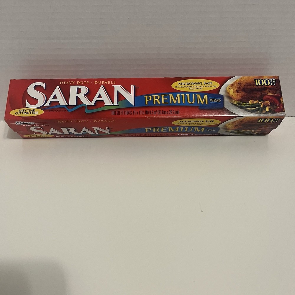 SC Johnson Saran Wrap, 100 Sq Ft  Microwave Safe
