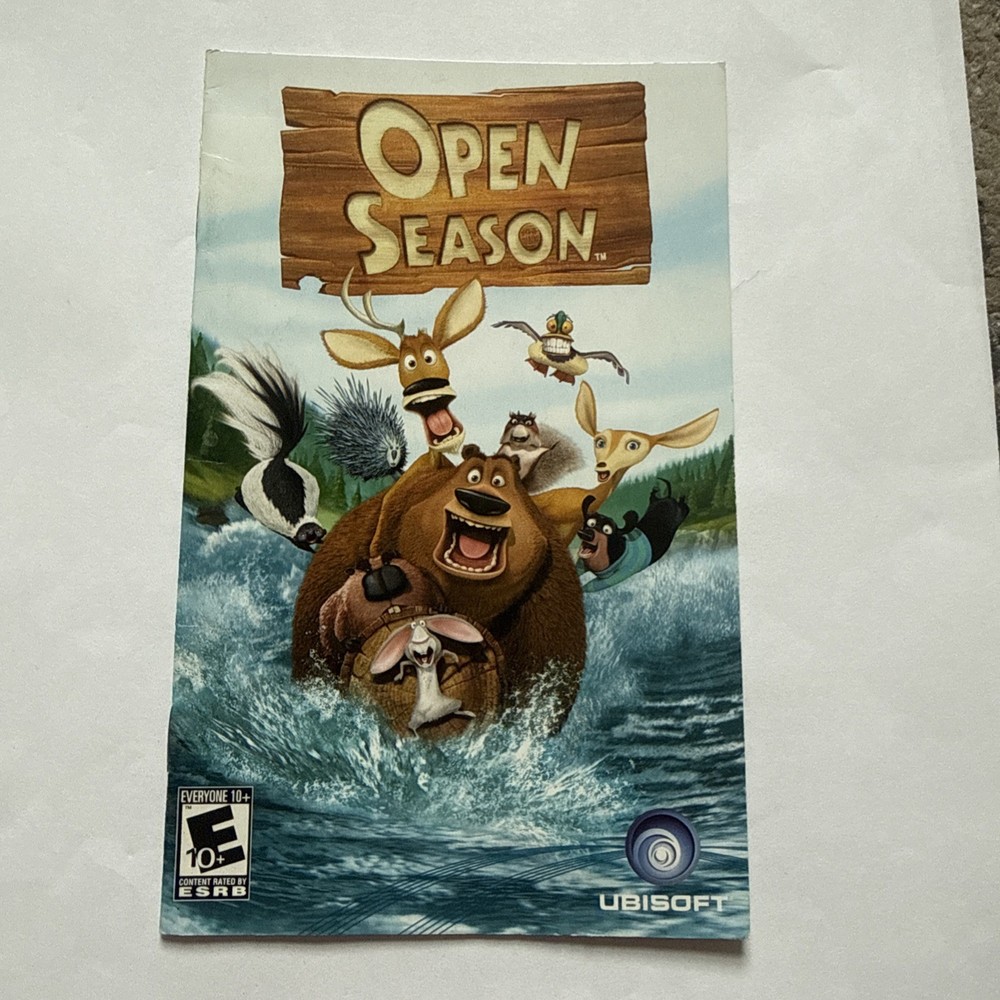 Open season ps2 manual Only