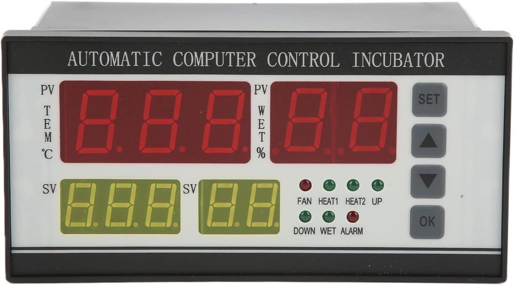 Egg Incubator Temperature Controller Thermostat, 110V Automatic Control Syste...