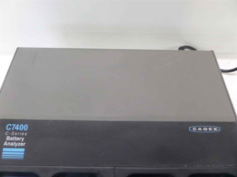 Cadex C-Series C7400 Battery Analyzer - No Adapters