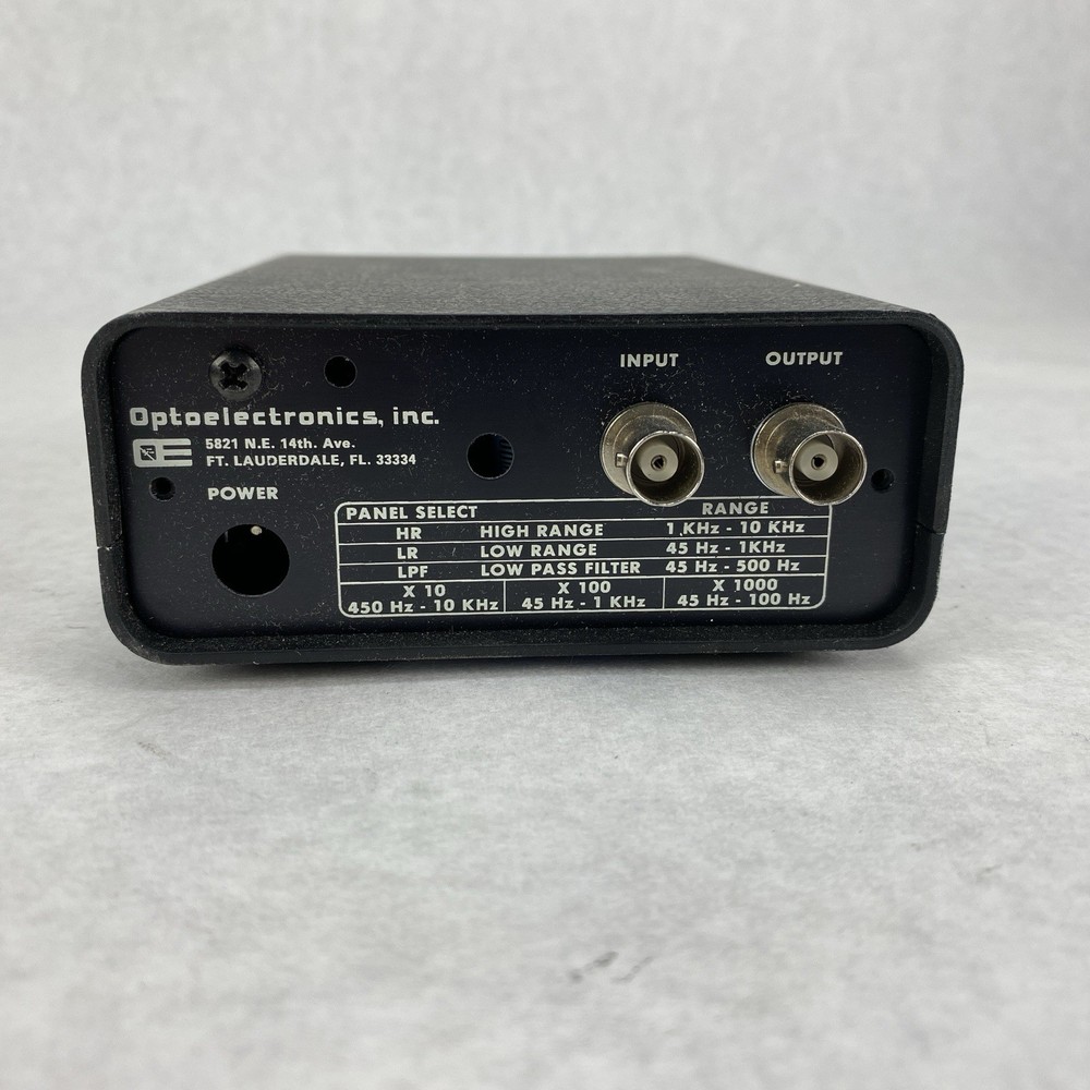Optoelectronics Frequency Counter Model 7010A - 600 MHz Untested