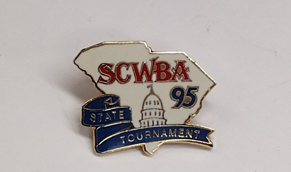 SCWBA 95 State Tournament Bowling Lapel Pin
