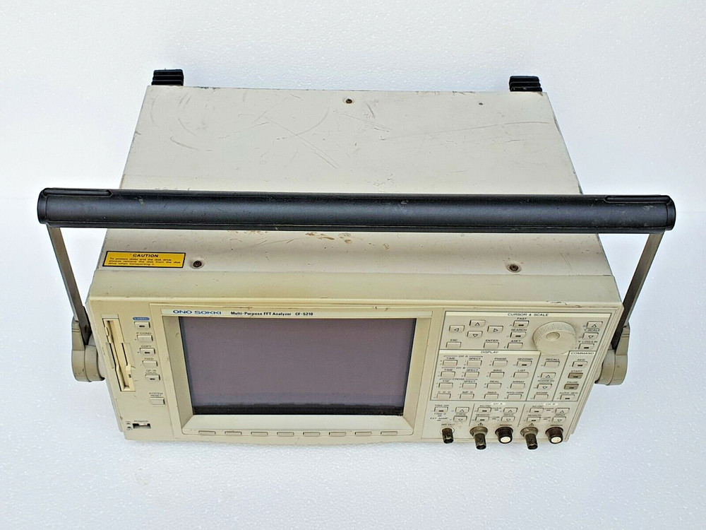 ONO SOKKI CF-5210 Multi-Purpose FFT Analyzer