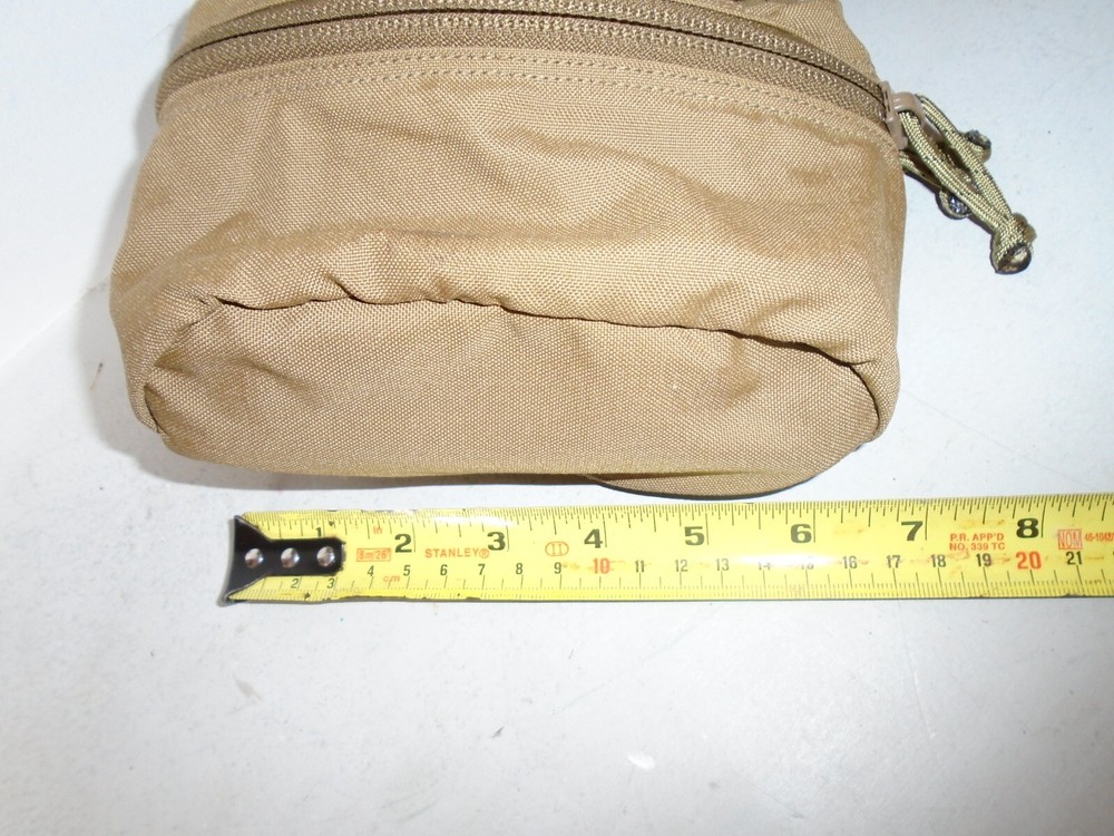 Propper USMC Coyote MOLLE Small Reversible Pouch Corpsman Assault System (2-PACK