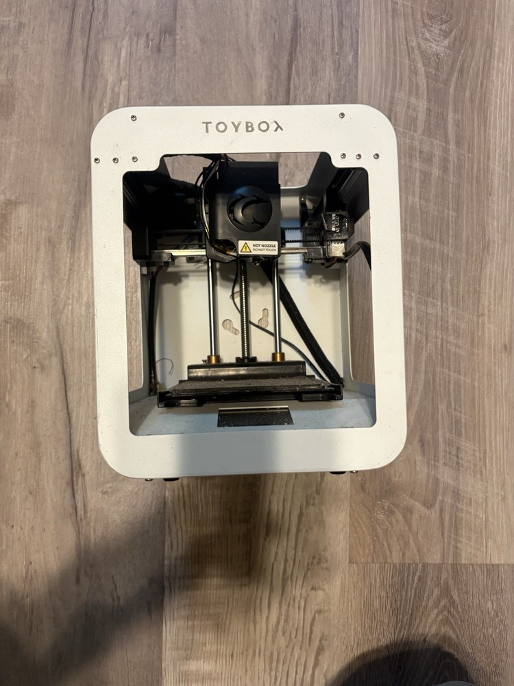 Toybox 3D Printer White Desktop Model